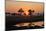 Sunset over the Okavango Delta, Botswana, Africa-Sergio Pitamitz-Mounted Photographic Print