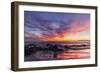 Sunset over the Pacific from Coronado-Andrew Shoemaker-Framed Photographic Print