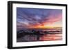 Sunset over the Pacific from Coronado-Andrew Shoemaker-Framed Photographic Print