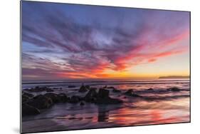 Sunset over the Pacific from Coronado-Andrew Shoemaker-Mounted Photographic Print