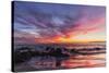 Sunset over the Pacific from Coronado-Andrew Shoemaker-Stretched Canvas