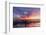 Sunset over the Pacific from Coronado-Andrew Shoemaker-Framed Photographic Print