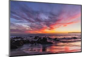 Sunset over the Pacific from Coronado-Andrew Shoemaker-Mounted Photographic Print