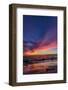 Sunset over the Pacific from Coronado-Andrew Shoemaker-Framed Photographic Print