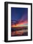 Sunset over the Pacific from Coronado-Andrew Shoemaker-Framed Photographic Print