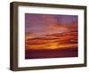 Sunset over the Pacific Ocean from Cape Perpetua, Oregon, USA-Steve Terrill-Framed Photographic Print