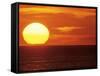 Sunset Over the Pacific-Mitch Diamond-Framed Stretched Canvas