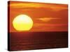 Sunset Over the Pacific-Mitch Diamond-Stretched Canvas