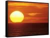 Sunset Over the Pacific-Mitch Diamond-Framed Stretched Canvas