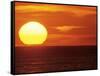 Sunset Over the Pacific-Mitch Diamond-Framed Stretched Canvas