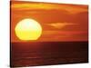 Sunset Over the Pacific-Mitch Diamond-Stretched Canvas