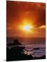 Sunset over the Pacific-James Randklev-Mounted Photographic Print