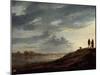 Sunset over the River, 1650s-Aelbert Cuyp-Mounted Giclee Print