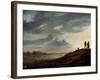 Sunset over the River, 1650s-Aelbert Cuyp-Framed Giclee Print