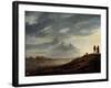 Sunset over the River, 1650s-Aelbert Cuyp-Framed Giclee Print