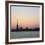 Sunset over the River Neva in St Petersburg-CM Dixon-Framed Photographic Print