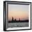 Sunset over the River Neva in St Petersburg-CM Dixon-Framed Photographic Print