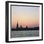 Sunset over the River Neva in St Petersburg-CM Dixon-Framed Photographic Print