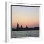 Sunset over the River Neva in St Petersburg-CM Dixon-Framed Photographic Print