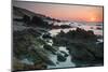 Sunset over the Rocks in Jericoacoara, Brazil-Alex Saberi-Mounted Photographic Print