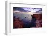 Sunset Over The Rocks Of Cabo Rojo, Puerto Rico-George Oze-Framed Photographic Print