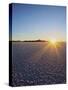 Sunset over the Salar de Uyuni, the largest salt flat in the world, Daniel Campos Province, Potosi -Karol Kozlowski-Stretched Canvas