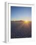 Sunset over the Salar de Uyuni, the largest salt flat in the world, Daniel Campos Province, Potosi -Karol Kozlowski-Framed Photographic Print