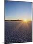 Sunset over the Salar de Uyuni, the largest salt flat in the world, Daniel Campos Province, Potosi -Karol Kozlowski-Mounted Photographic Print