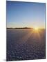 Sunset over the Salar de Uyuni, the largest salt flat in the world, Daniel Campos Province, Potosi -Karol Kozlowski-Mounted Photographic Print