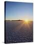 Sunset over the Salar de Uyuni, the largest salt flat in the world, Daniel Campos Province, Potosi -Karol Kozlowski-Stretched Canvas