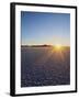 Sunset over the Salar de Uyuni, the largest salt flat in the world, Daniel Campos Province, Potosi -Karol Kozlowski-Framed Photographic Print