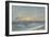 Sunset over the Sea, 1900 (Oil on Board)-William Pye-Framed Giclee Print