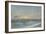 Sunset over the Sea, 1900 (Oil on Board)-William Pye-Framed Giclee Print