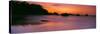 Sunset over the Sea, Goa, India-null-Stretched Canvas