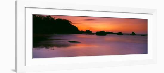 Sunset over the Sea, Goa, India-null-Framed Photographic Print