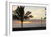 Sunset over the Sea, Tazacorte, La Palma, Canary Islands, Spain, 2009-Peter Thompson-Framed Photographic Print