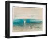 Sunset Over the Sea, with Fish-J M W Turner-Framed Giclee Print