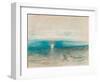 Sunset Over the Sea, with Fish-J M W Turner-Framed Giclee Print