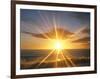 Sunset Over the Sea-null-Framed Photographic Print