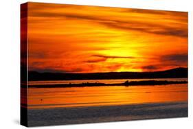 Sunset over the Sea-null-Stretched Canvas