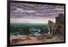 Sunset over the Sea-William Bell Scott-Framed Giclee Print