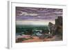 Sunset over the Sea-William Bell Scott-Framed Giclee Print