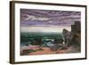 Sunset over the Sea-William Bell Scott-Framed Giclee Print