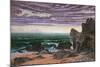 Sunset over the Sea-William Bell Scott-Mounted Giclee Print