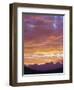 Sunset Over the Sierra Nevada Mountains, California, USA-Christopher Talbot Frank-Framed Photographic Print