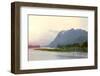 Sunset over the Son River in the Phong Nha Ke Bang National Park, Quang Binh, Vietnam, Indochina, S-Alex Robinson-Framed Photographic Print
