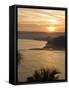 Sunset Over the Tiracol River, Goa, India-Robert Harding-Framed Stretched Canvas