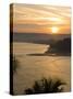 Sunset Over the Tiracol River, Goa, India-Robert Harding-Stretched Canvas