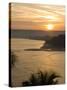 Sunset Over the Tiracol River, Goa, India-Robert Harding-Stretched Canvas