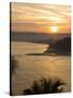 Sunset Over the Tiracol River, Goa, India-Robert Harding-Stretched Canvas